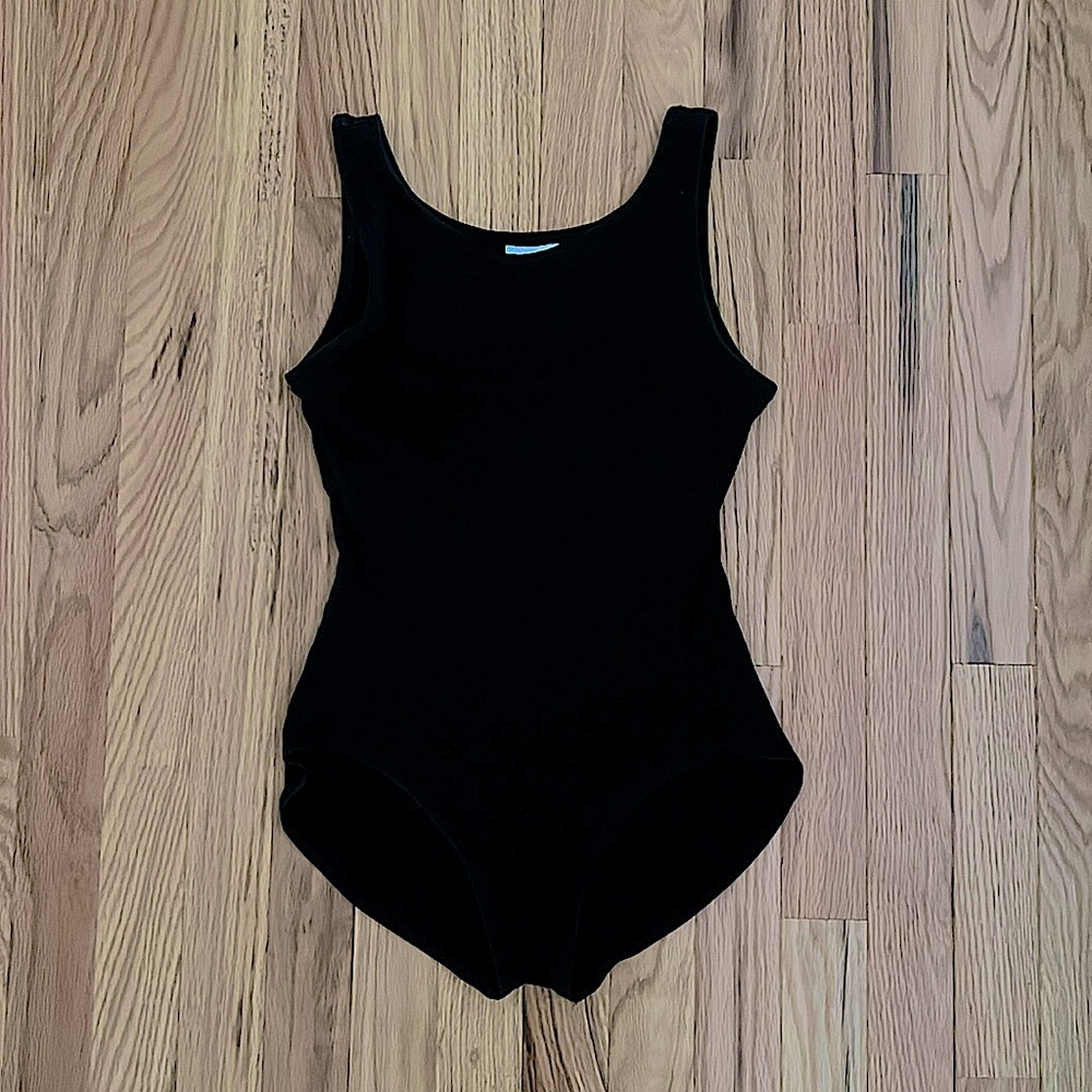 Women’s Black Medium Capezio Leotard